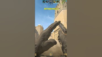 Retake Molly From Ct Mirage #shorts #cs2
