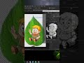 Leaf Carving Effect in Photoshop 🍃 Easy Tutorial! IN 2026 7 27 PM 32 #creativeindia