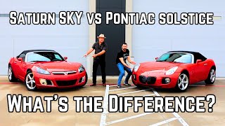 The Differences Between the Saturn Sky Redline and the Pontiac Solstice GXP!