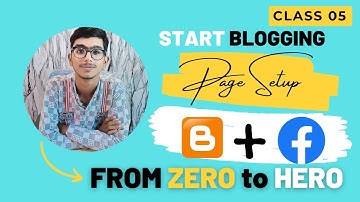 How to connect blogger to facebook page | Blogging Course in Urdu - Video 05