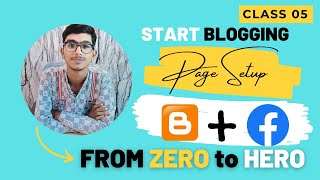 How to connect blogger to facebook page | Blogging Course in Urdu - Video 05