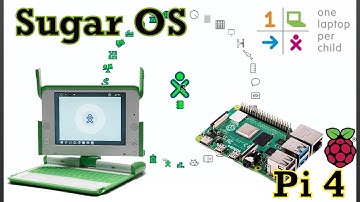 Sugar OS On Raspberry Pi 4. OLPC.