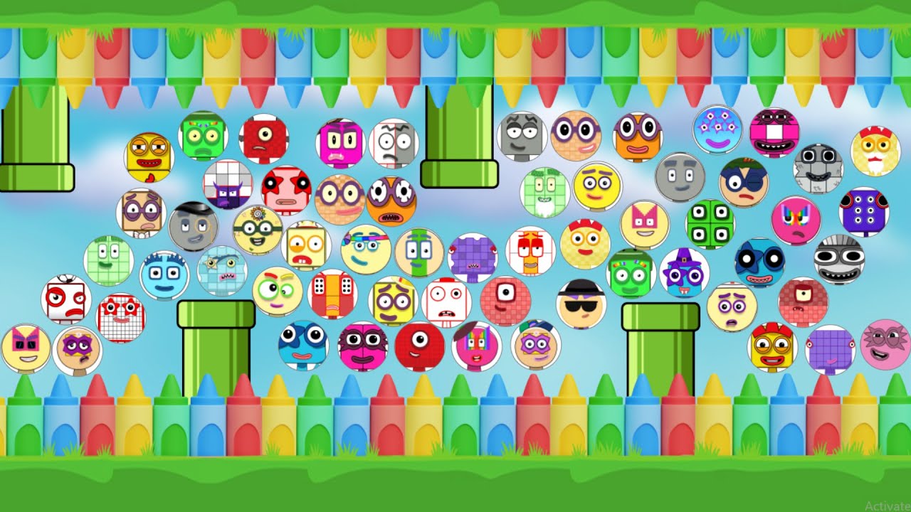All 100+ Sprunki Numberblocks OC Escape From the Numberblocks World – Who Will Win? Round 6