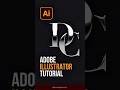 Create interlocking logo using this method in illustrator #viralshorts #graphicdesign