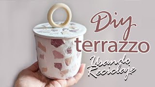 DIY DECO estilo TERRAZZO con RECICLAJE | ShantiIrene