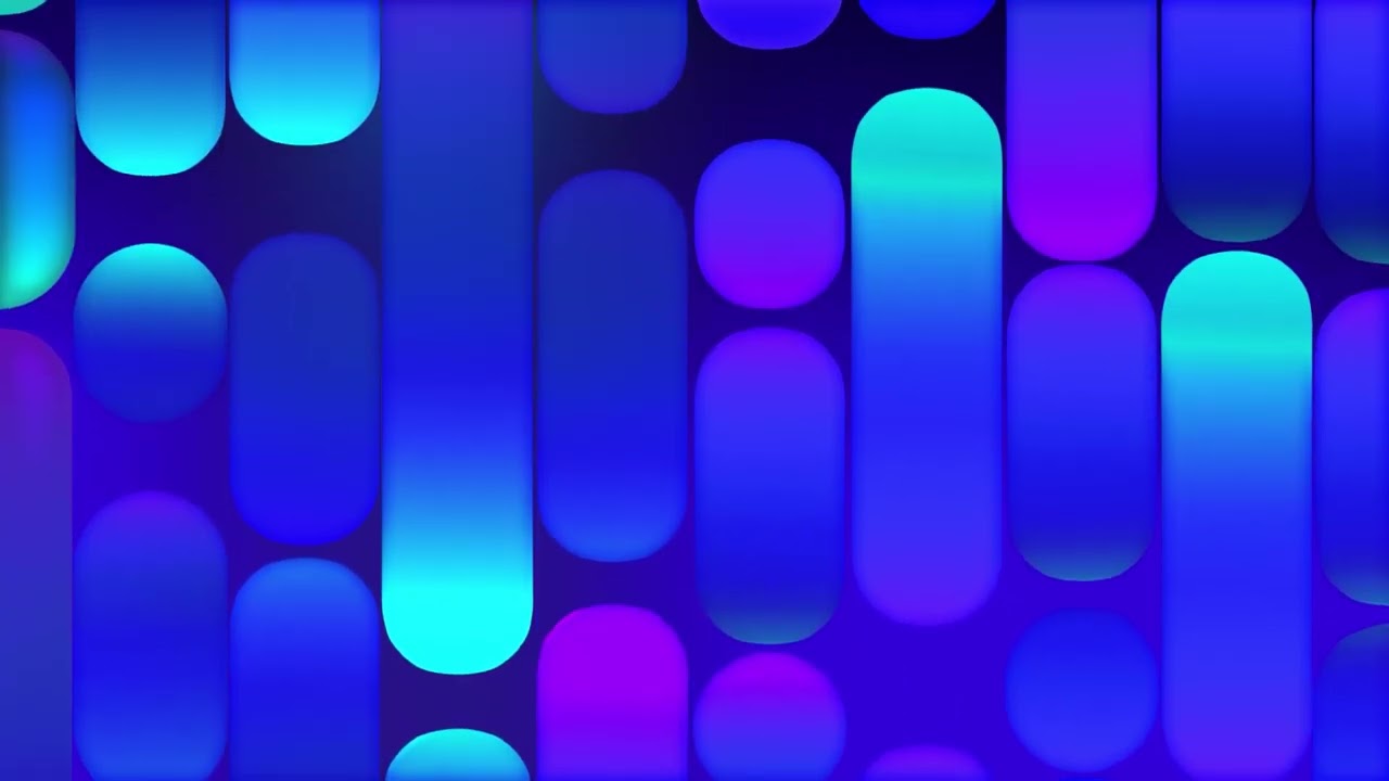 [4K] Abstract Blue Gradient Screensaver - 2026 Apple-Inspired Animated Background, Moving Art