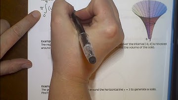 Volume by Rotation - Disk Method (8.9-8.10)