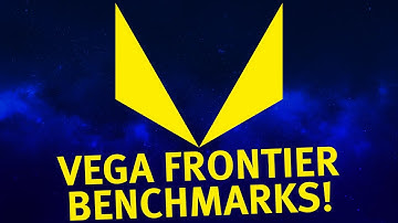 AMD Vega Frontier Edition BENCHMARKS!