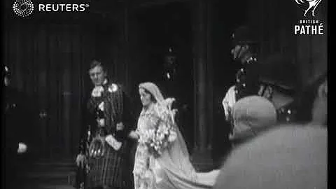 Wedding of Marquis of Graham (1930)