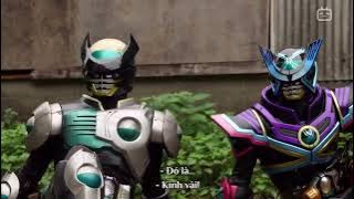 Kamen Rider OOO - Tajador Eternity Henshin and Finish