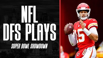 DFS Optimizer Lineup Setting: Super Bowl Showdown