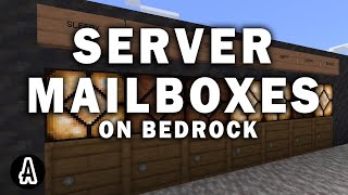 Information Server Mailboxes for Minecraft Bedrock Update