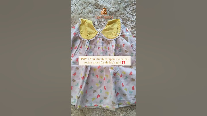 Cutest Cotton Dress for Daddy's Girl 🎀 #cottondress #daddydaughterdate #cutedress #babygirldress