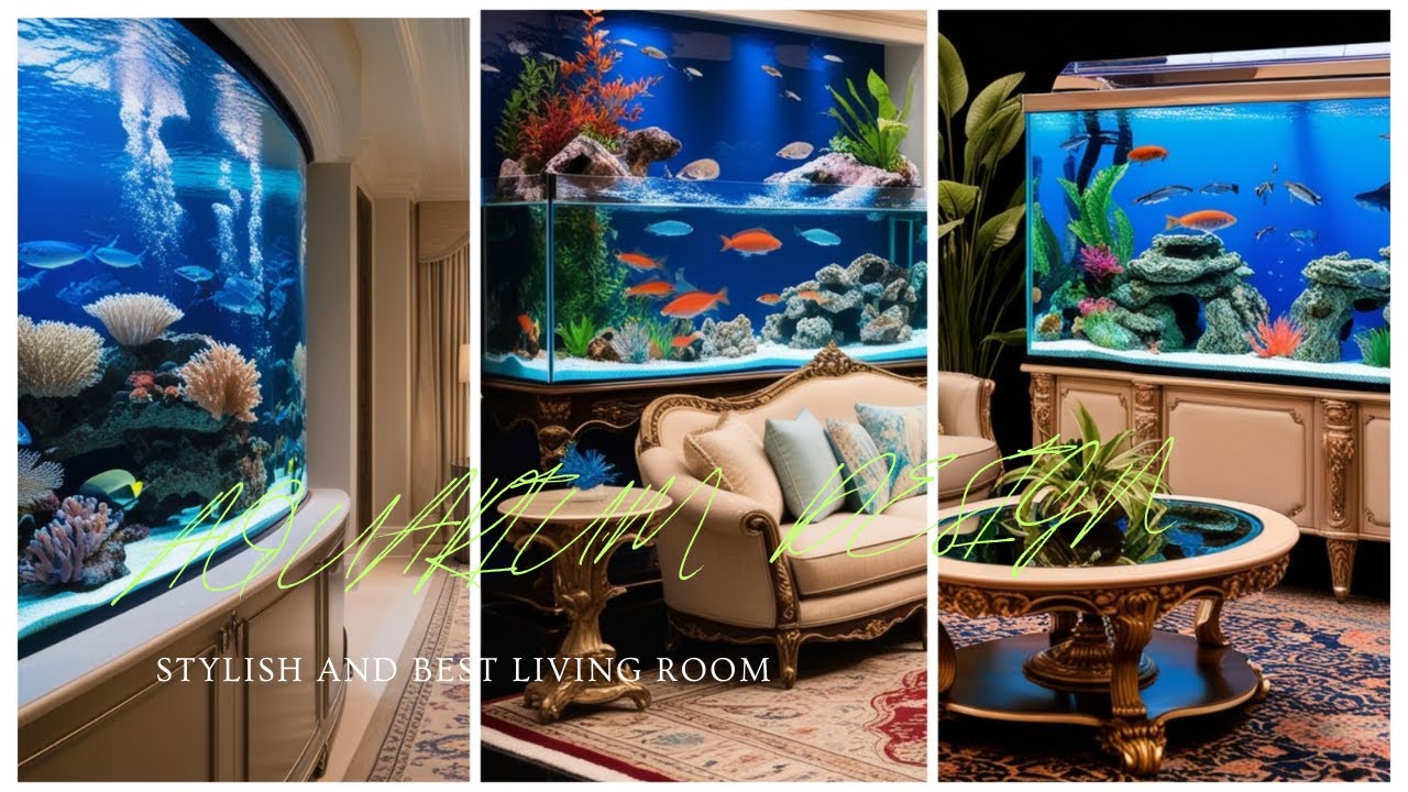 Picture of Unique Aquarium Ideas for Living Room Interior Design - YouTube