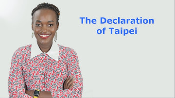 The Declaration of Taipei - Ethical Considerations Regarding Health Databases and Biobanks