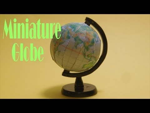 ミニチュア地球儀 Miniature globe - YouTube