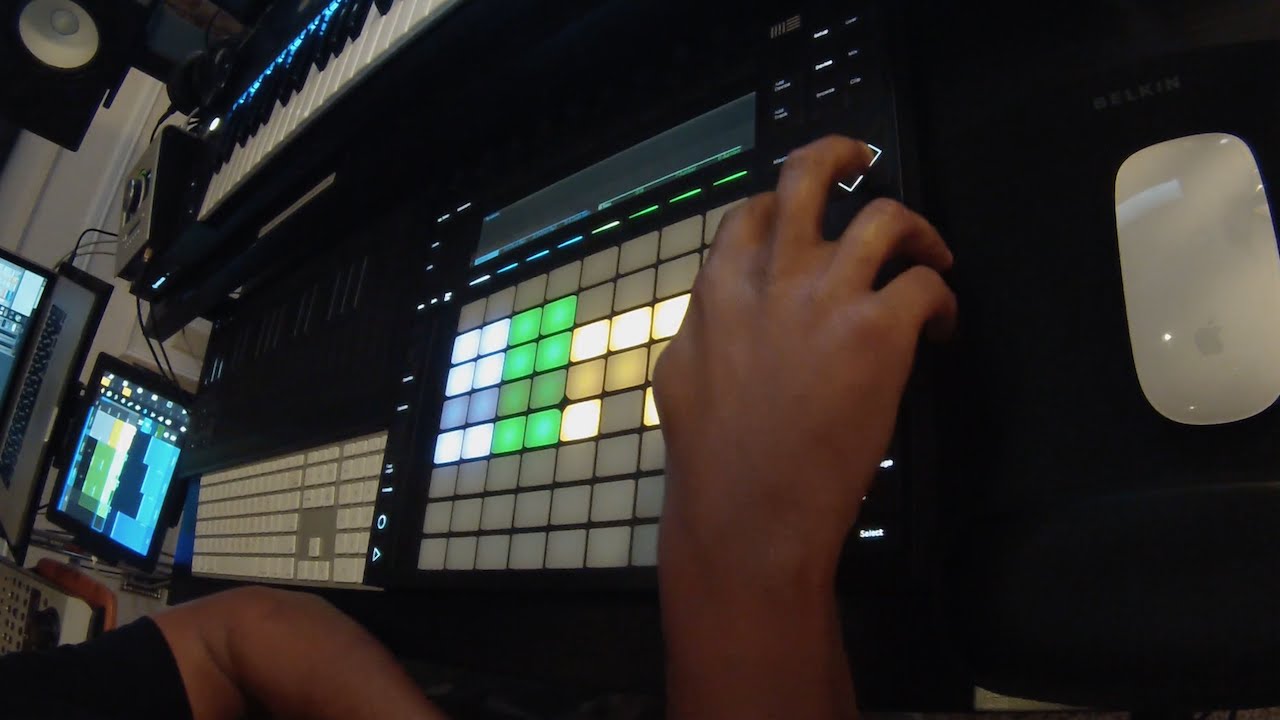 Beat Making Tutorial with Ableton Push 2 - AbletonLiveMasters.com - YouTube