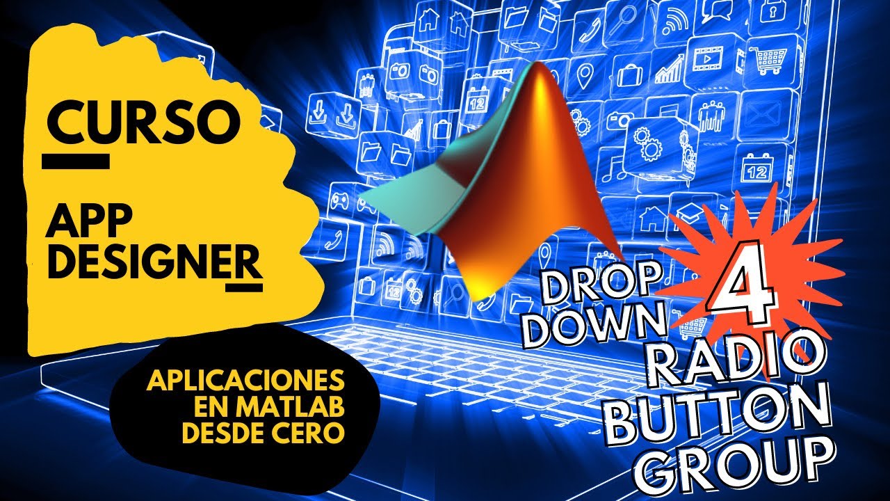 CÓMO USAR DROP DOWN Y RADIO BUTTON GROUP CURSO APP DESIGNER DESDE