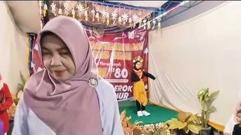 Tari Medley Nusantara memperingati HUT RI yg ke 80