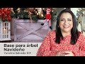 Base para árbol navideño diy