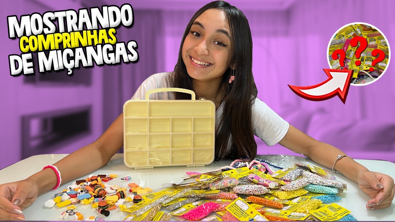 MOSTRANDO MINHAS COMPRINHAS DE MIÇANGAS | O MUNDO DE LARISSA