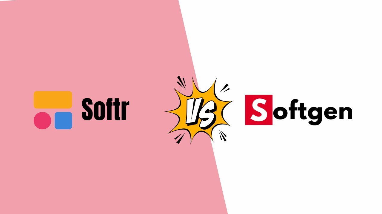 Softr vs Softgen: Which is The Best AI App Builder