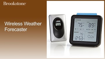 How to Adjust Settings: Wireless Weather Forecaster