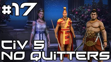 Civ 5 No Quitters Multiplayer - Zulu Eradication! #17