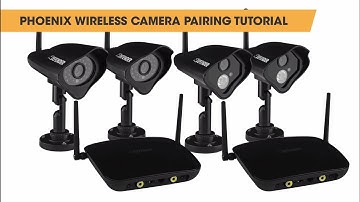 How to pair your Phoenix Wireless Security Cameras