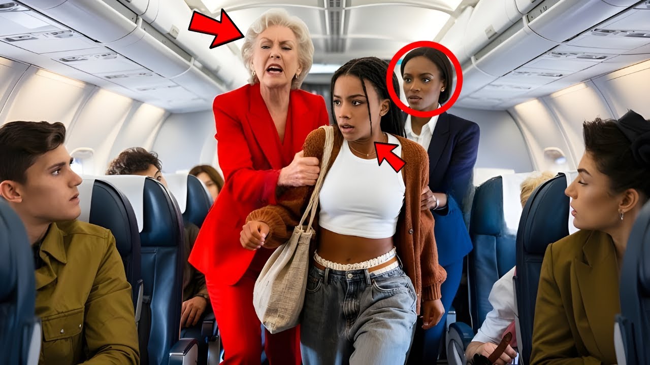 يشكو أحد الركاب من فتاة سوداء ويسخر منها في الدرجة الأولى، لم تكن تعلم أن والدتها تمتلك شركة الطيران