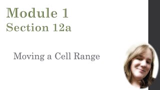 Module 1, Section 12a
