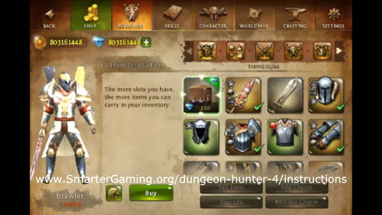 Dungeon Hunter 4 Hack Unlimited Gems And Gold YouTube