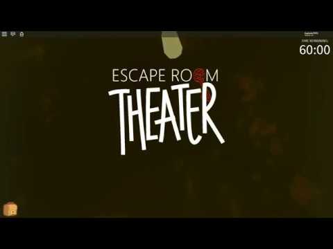 Theater Walkthrough Escape Room Roblox Youtube - how to find button on escape rooms roblox