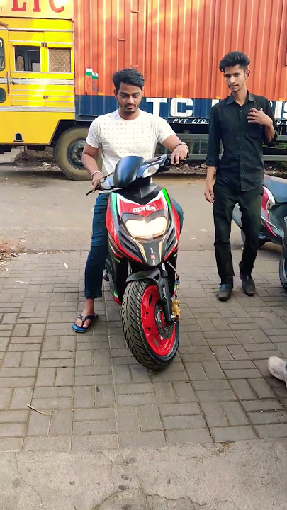 Amazing Aprilia is my new Bucket😱🥰 #shorts #scooter #bike #rider #aprilia #trending