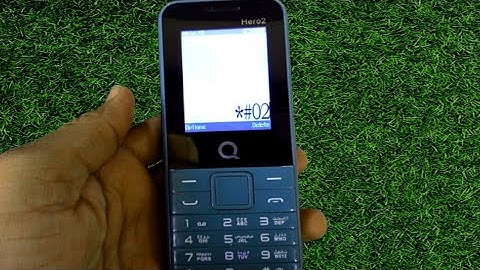 Qmobile Hero2 imei code repair|| Ali mobile shop