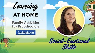 Looking for ways to keep your preschooler #learningathome?
#lakeshorelearning is here help…with two quick, easy activities
social-emotional developmen...