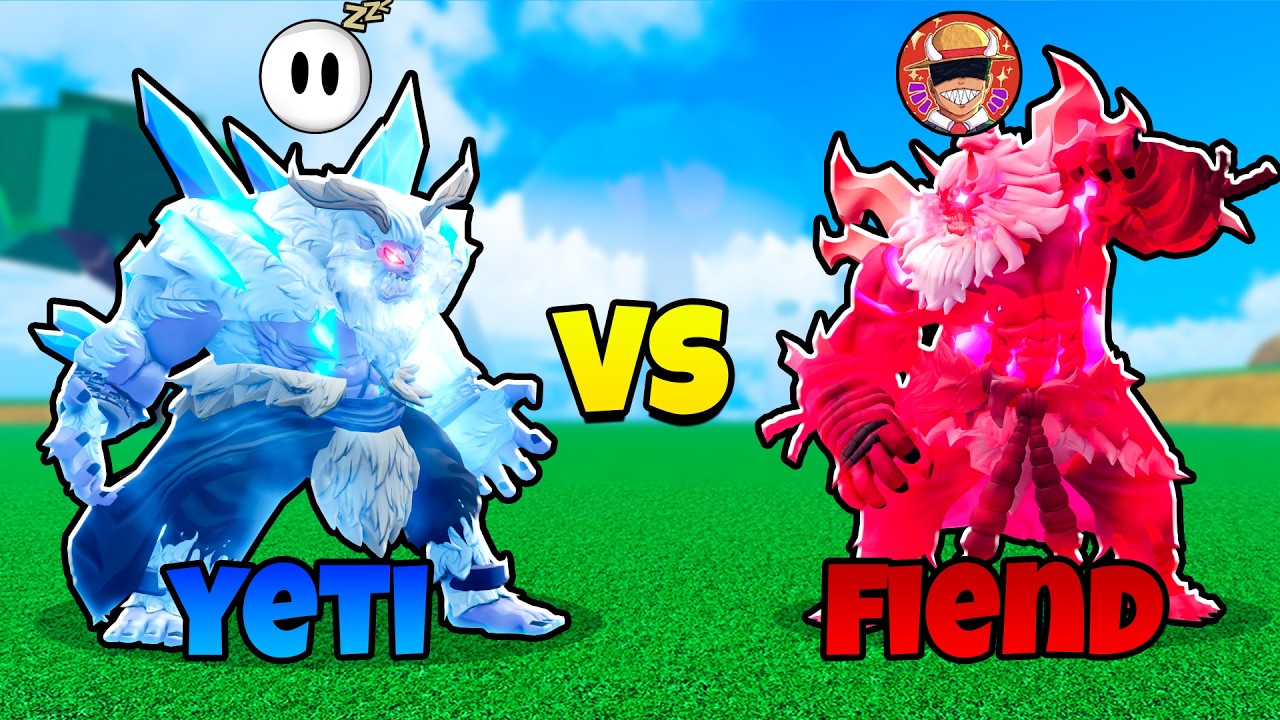 YETI vs FIEND Lequel est le meilleur ? (Blox Fruits)