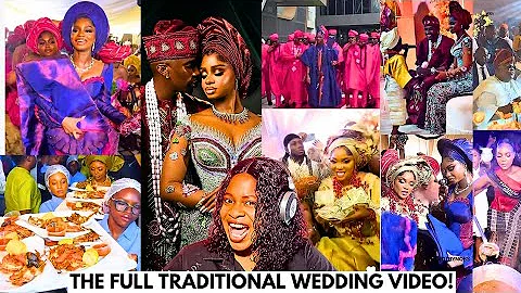Priscilla Ojo and Juma Jux Traditional Wedding Ceremony - Iyabo ojo Daughter Wedding!