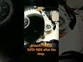 #Hitachi 750GB 5K750 series #HTS547575A9E384 after the drop