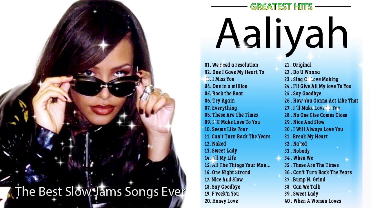 Aaliyah Best Playlist Songs Aaliyah Greatest Hits Collection Youtube 