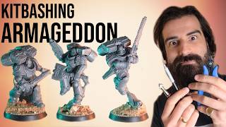 Converting Push Fit Space Marines: Armageddon Vanguard Veterans