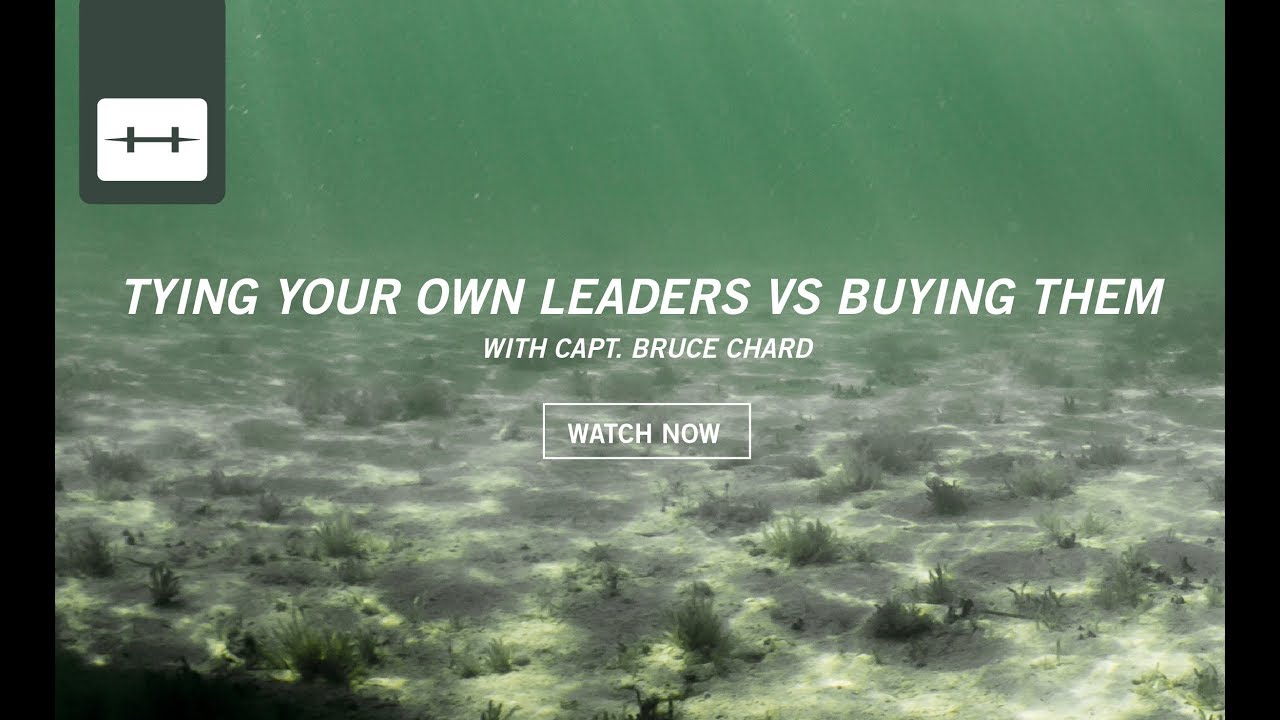 How to Rig a Sinking Leader for Striped Bass with Chuck Ragan