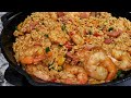How to cook perfect shrimp and sausage rice in just 1 pan
