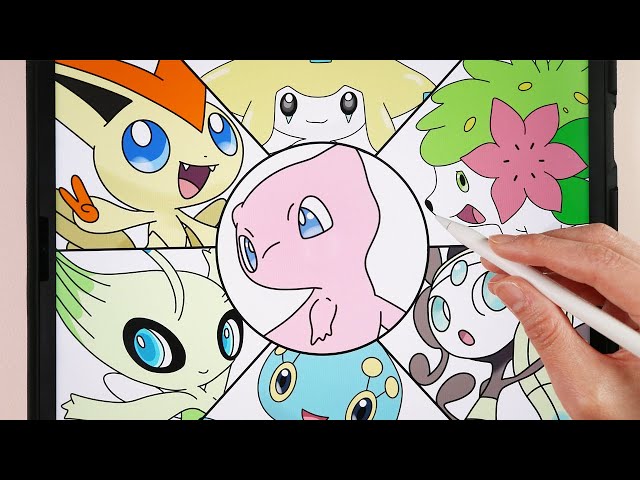 Pin by A'inur A'rifah on Pokémon  Mythical pokemon, Ghost type pokemon,  Pokemon drawings