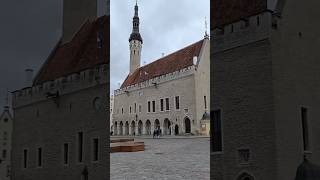 Ратушная #площадь Таллинна #ратуша #путешествия #эстония #travel #estonia #tallinn