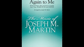 SING THEM OVER AGAIN TO ME (SATB Choir) - Philip P. Bliss/Rowland Prichard/arr. Joseph M. Martin chords