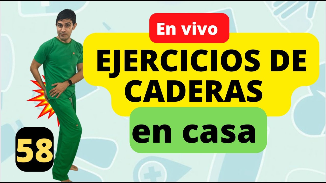 Ejercicios para caderas sin salir de casa