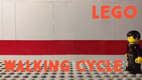 LEGO 15 FPS Walking Cycle Frame by Frame (Updated Version)