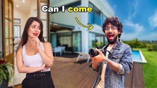 Asking Rich People for a House Tour by Crazy Prank Tv