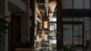 Luxury Hotel Lobby Transformation ✨ Metallic Epoxy Floor Makeover